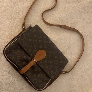Louis Vuitton Vintage France Flap Shoulder Bag